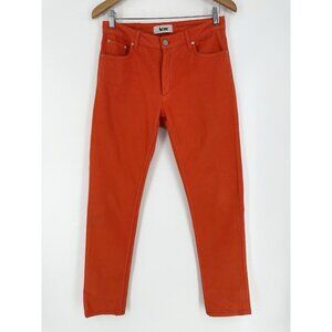 Acne Studios Flex S Bright Orange High Rise Skinny Jeans Women’s 30 Read